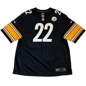 Pittsburg Steelers Najee Harris #22 Football Jersey Mens Size 2XL Black Nike NFL